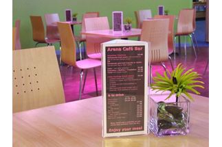 Arena Cafe Bar tables shot
