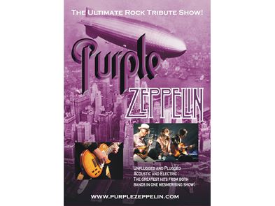 Purple Zeppelin mixed images 2019