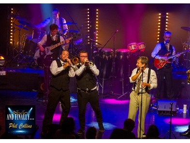 And Finally Phil Collins 2021 trio shot
