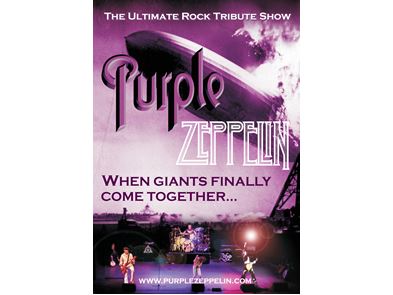 Purple Zeppelin poster 2020