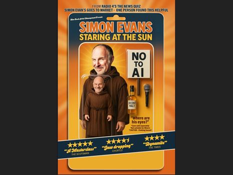 Simon Evans is Staring at the Sun 2026