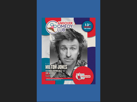 Andover Comedy Club Milton Jones 2026