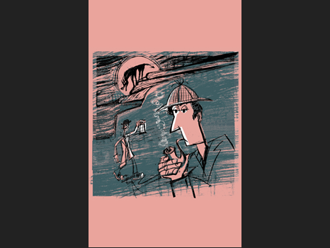 Sherlock Holmes and the Hound of The Baskervilles from The Pantaloons