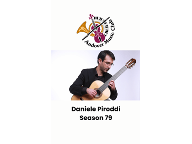Andover Music Club present Daniele Piroddi