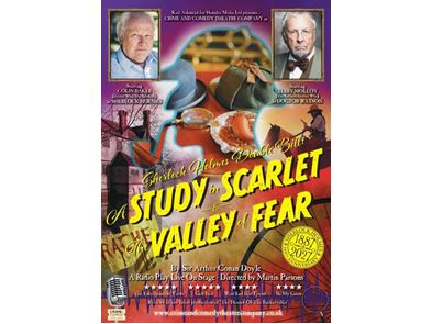 Sherlock Holmes Double Bill: A Study In Scarlet and The Valley Of Fear – two radio plays live on stage